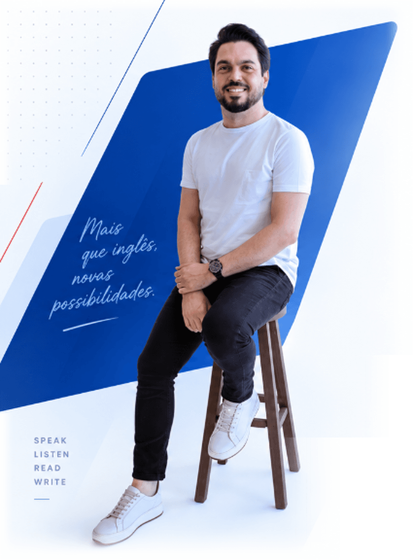 Luiz Otávio, professor de idiomas e fundador da 4 Skills